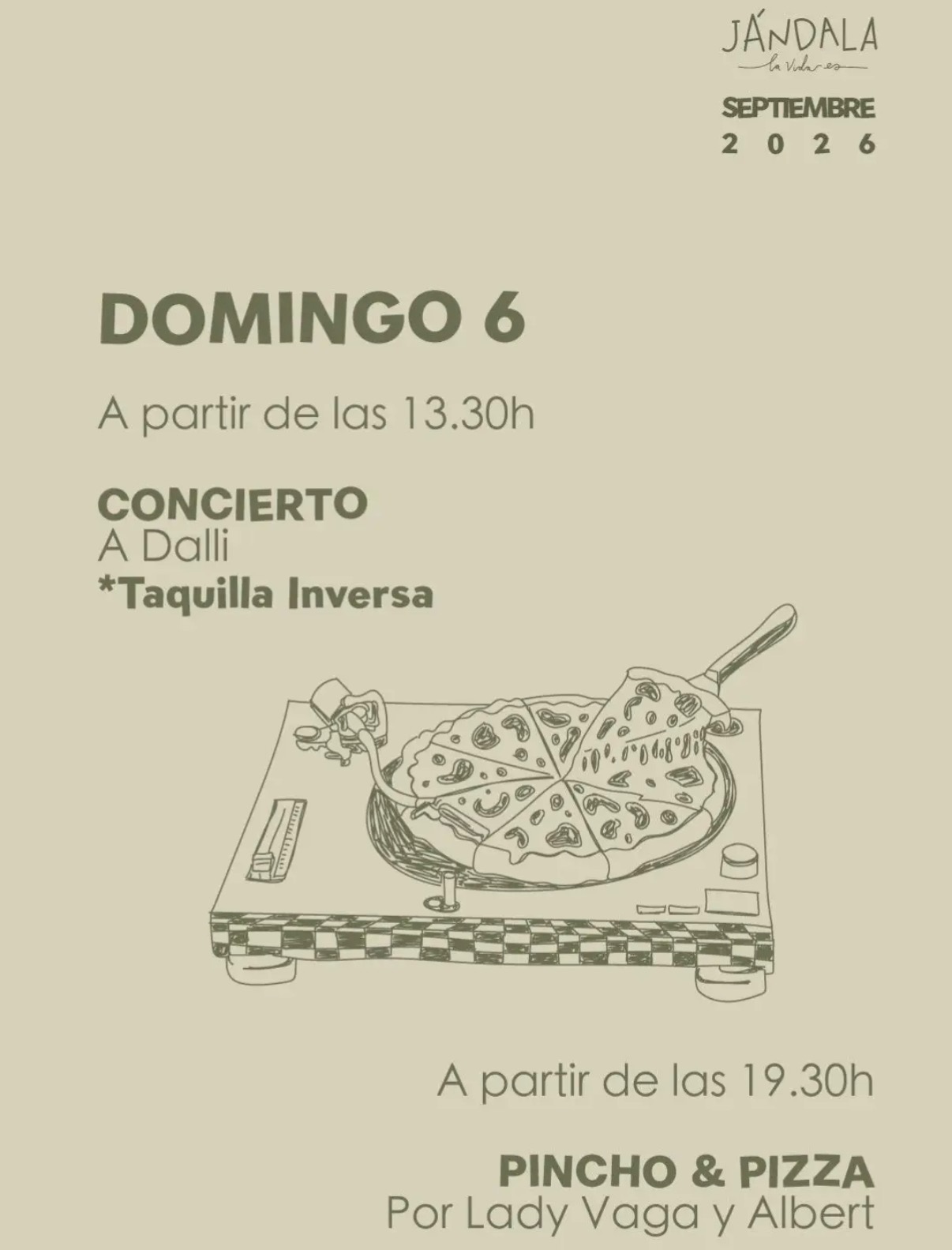 Sesión Vermú Espacio Jándala